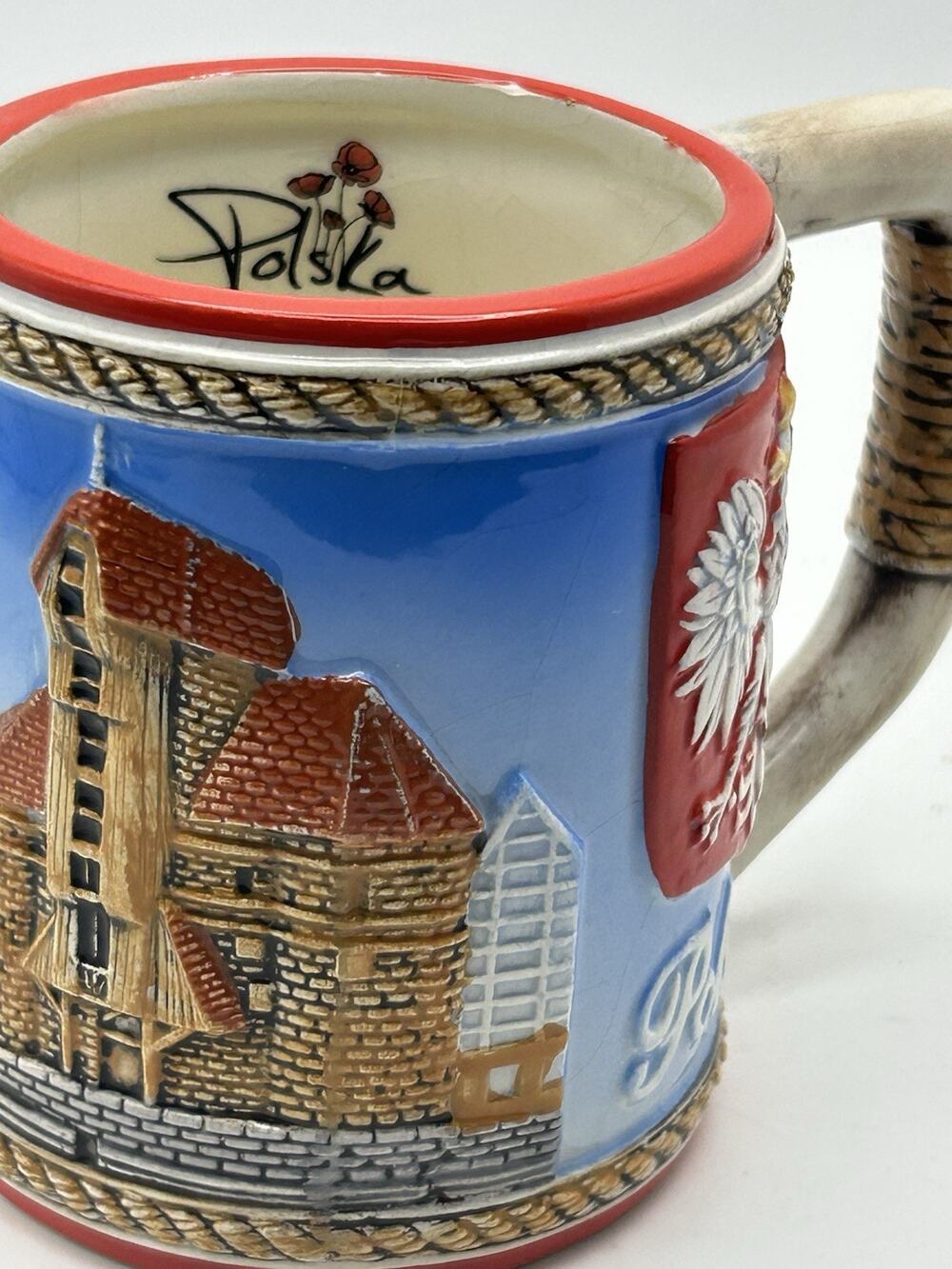 Hand Crafted Polska ( Poland) Mug.
